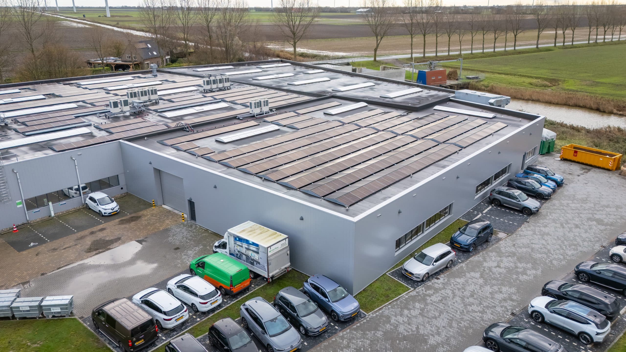 Uitbreiding fabriekshal BAM Interflow